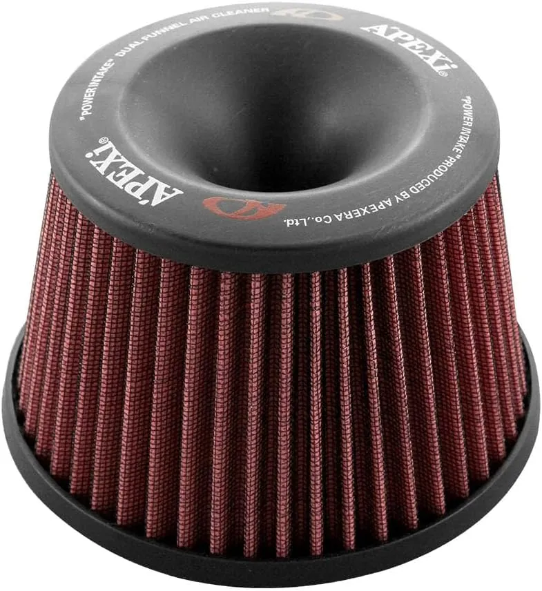1Pc Air Filter Power Intake Kit Red for HONDA Apexi Models Car