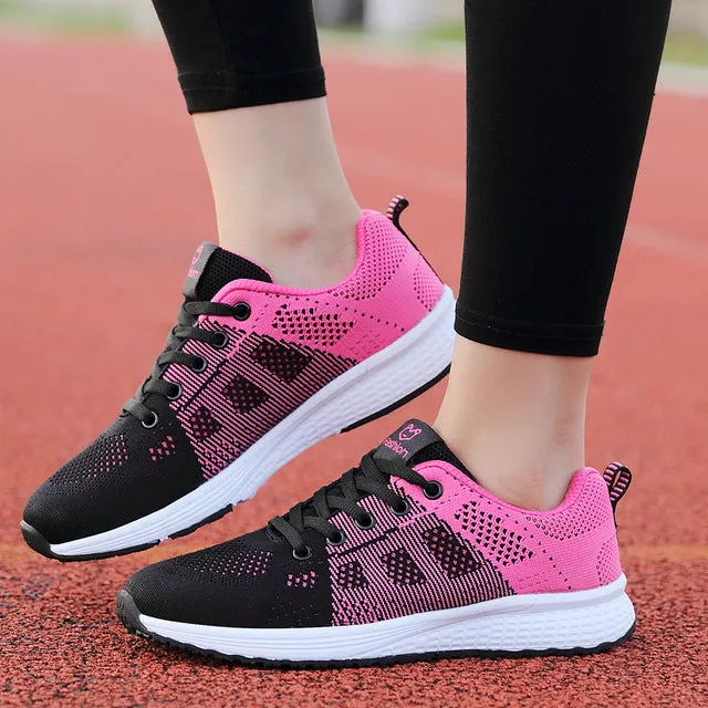 2020 Women Shoes Flats Fashion Casual Ladies Walking Woman