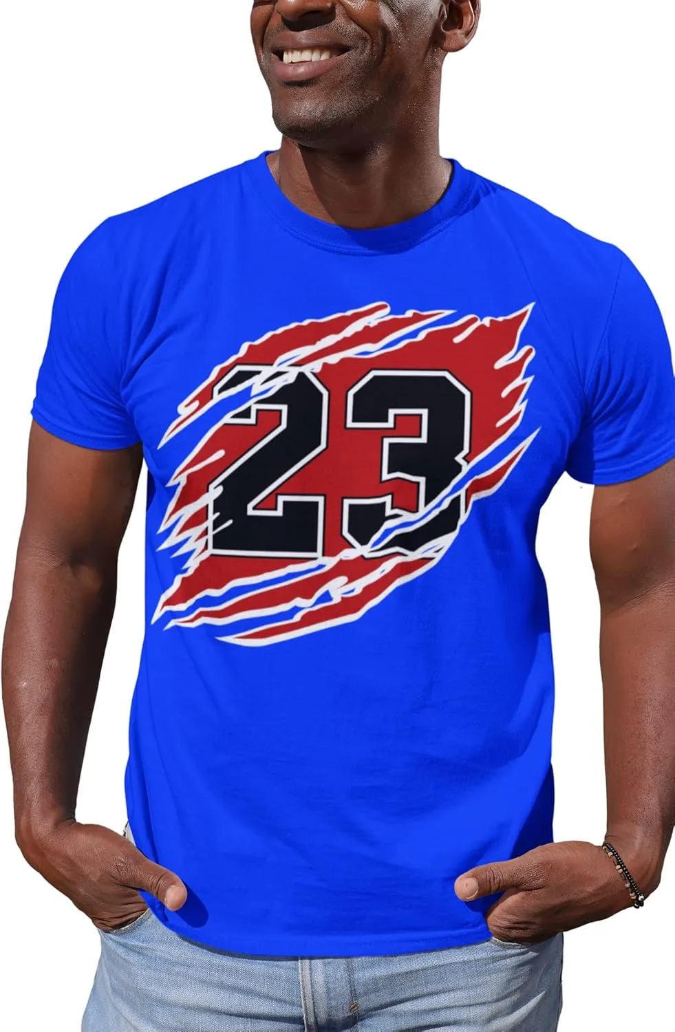 23 Slash Shirt to Match Jordan Retro Sneakers Low Mid High 1 2 3 4 5, Tee to Match Jordan 1s 2s 3s 4s 5s 6s