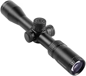 3-12x40 Parallax Adjustment, Rifle Scope for Hunting,30mm Tube,Lockable W/E Turrets, Wide Field of View, Fast Focus Eyepiece, Long Eye Relief,Flip Up Cover