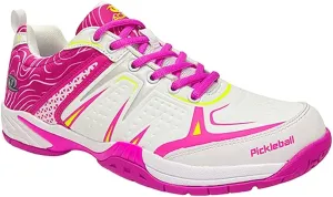 ACACIA Unisex 31-280 Pickleball Shoes, Lime/Black, 9.5 Wide US Women