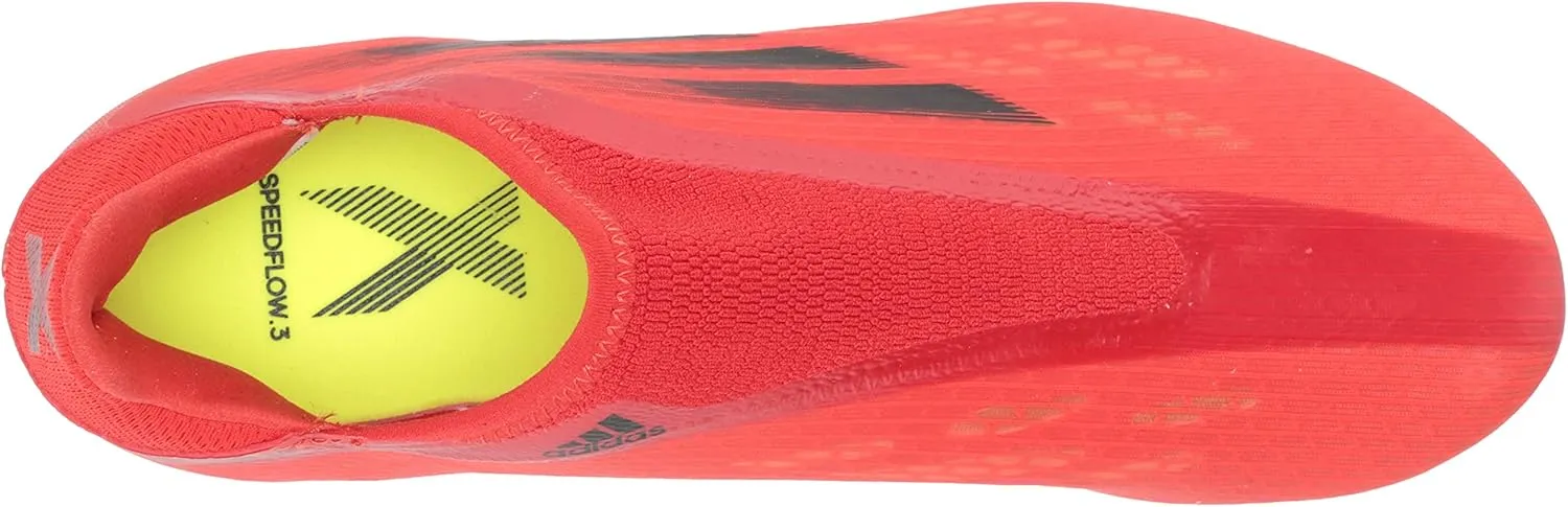 adidas Unisex-Adult X Speedflow.3 Laceless Firm Ground Soccer Shoe