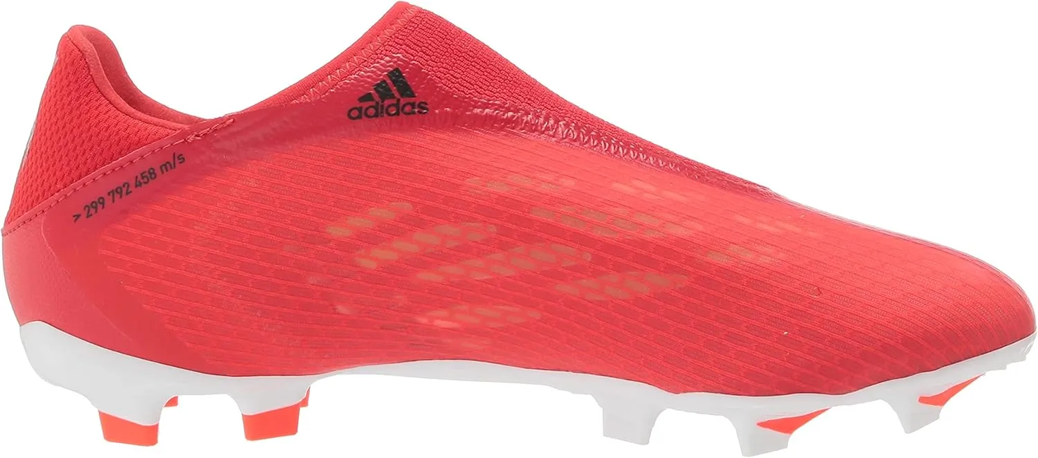 adidas Unisex-Adult X Speedflow.3 Laceless Firm Ground Soccer Shoe