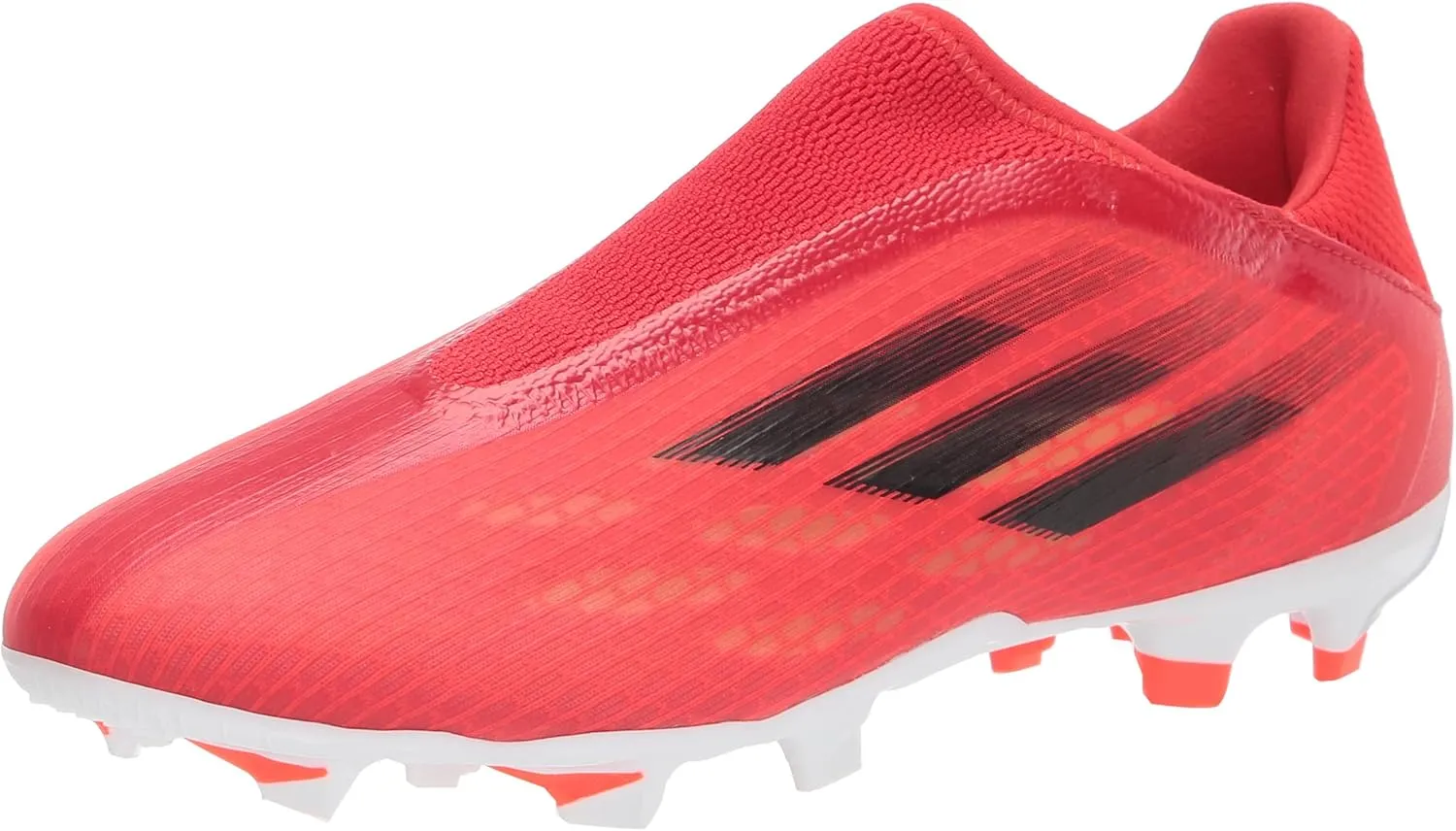adidas Unisex-Adult X Speedflow.3 Laceless Firm Ground Soccer Shoe