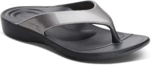 Aetrex Maui Orthopedic Flip Flops for Women Arch Support - Pressure Relief Water-friendly Shock Absorption Super Soft UltraSky EVA Foam Flip Flops