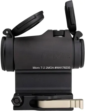 Aimpoint Micro T-2 Red Dot Reflex Sight with Mount and Spacer - 2 MOA - 200198
