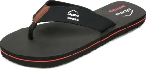 Alpine Swiss Mens Flip Flops | Lightweight Thong Sandals | Beach Sandals with EVA Sole for Comfort | Stylish Durable Flip Flops for Men Perfect for Casual Wear, Pool, and Outdoor Activities