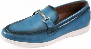 Amali Levi Two Tone Penny Loafer Slip-On Shoes for Men