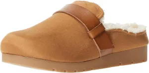 Amazon Essentials Women's Backless Shearling Memory Foam Mule