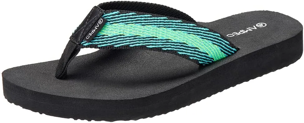 Ampeo Women's Arch Support Flip Flops Comfortable Casual Summer Beach Thong Sandals