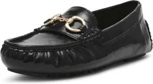 Anne Klein Womens Chrystie Faux Leather Driving Moccasins Moccasins