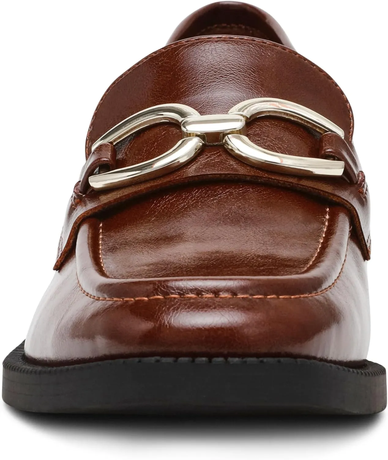 Anne Klein Womens Korrie Buckle Loafers