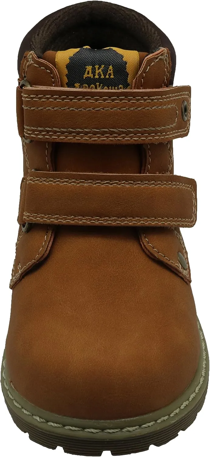 Apakowa Toddler Little Boys Water Resistant Ankle Work Boots (Toddler/Little Kid)