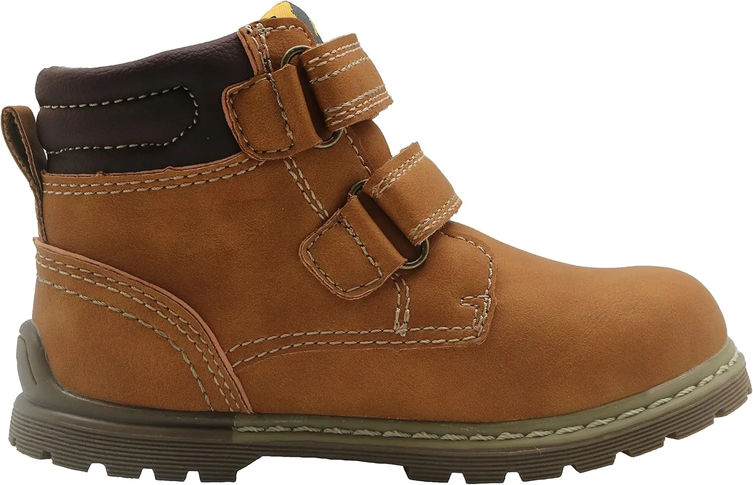 Apakowa Toddler Little Boys Water Resistant Ankle Work Boots (Toddler/Little Kid)