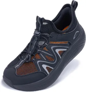 Artlea Wide Toe Box Shoes Women Walking Shoes Arch Support Plantar Fasciitis Orthotic Sneakers Slip On Running Tennis Shoes