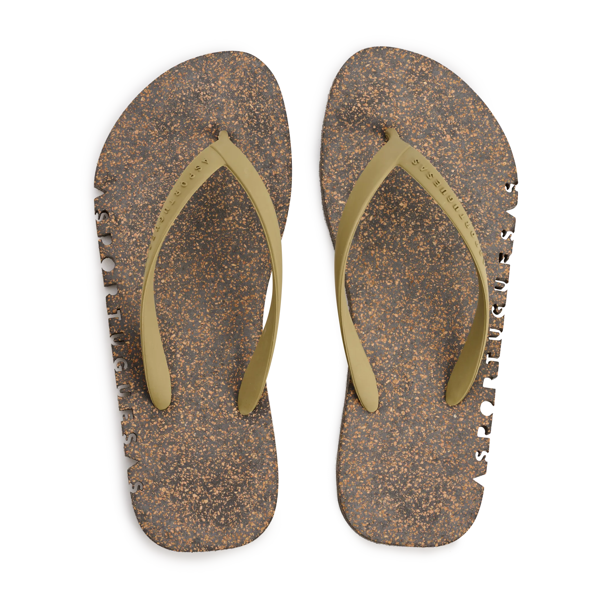 Asportuguesas Bumpy Black and Military Gold Strap