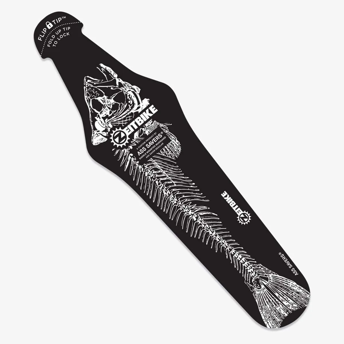 Ass Savers Bicycle Fender | Generation 4 - Regular | Rear/Saddle Mudguard with Flip Tip Attachment System
