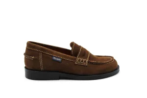 Atlanta Camel Suede College Loafer