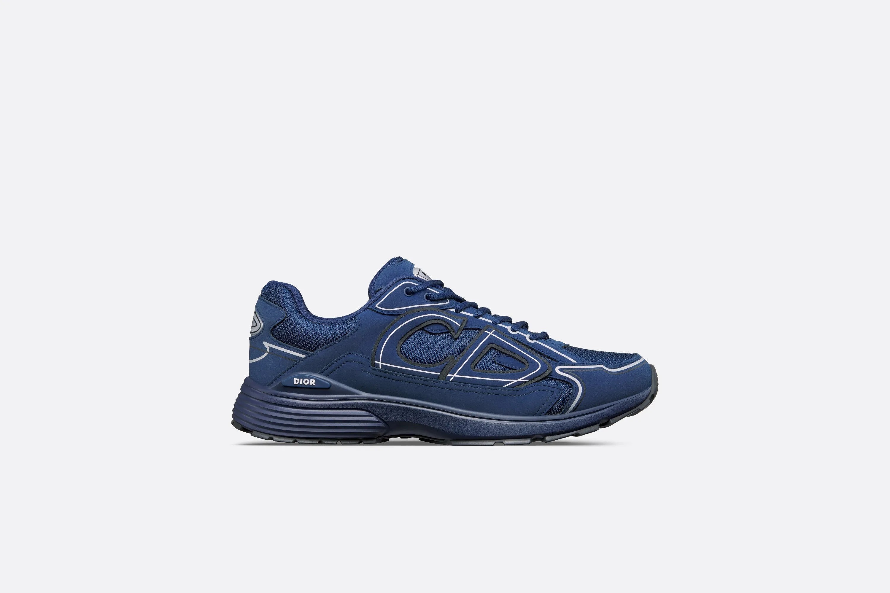 B30 Sneaker • Deep Blue Mesh and Technical Fabric
