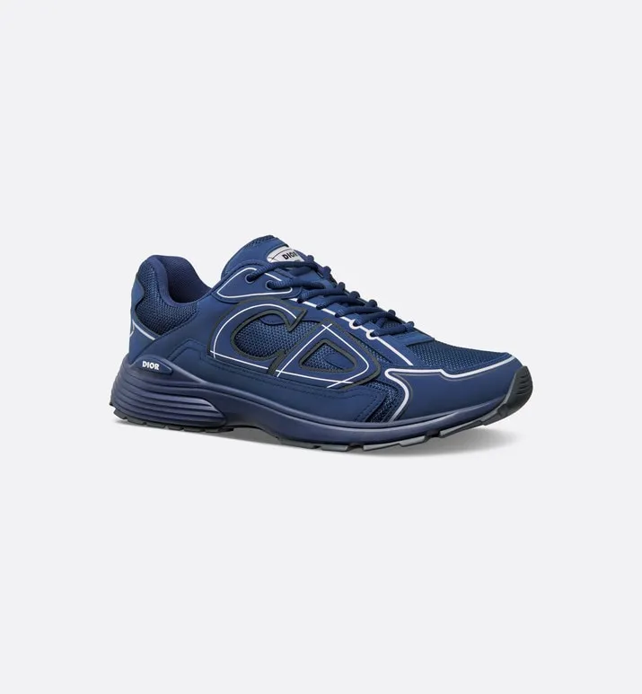 B30 Sneaker • Deep Blue Mesh and Technical Fabric