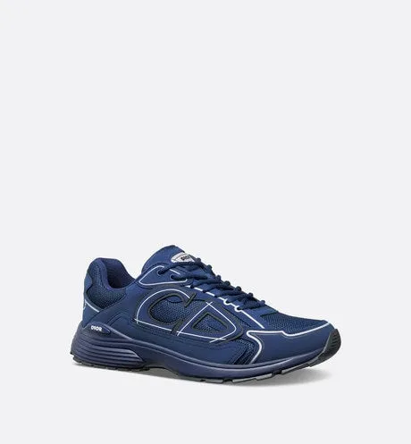 B30 Sneaker • Deep Blue Mesh and Technical Fabric