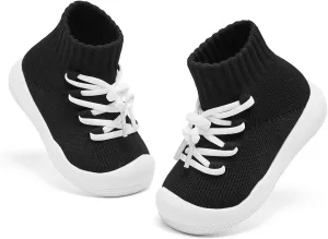 Baby Sock Shoes Girls Baby Walking Shoes Infant Sock Shoes Non Slip Toddler Slip on Tiny Feet Sneakers