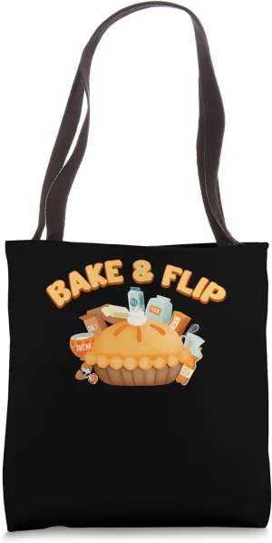 Bake And Flip Patisserie Dessert French Cuisine Tote Bag