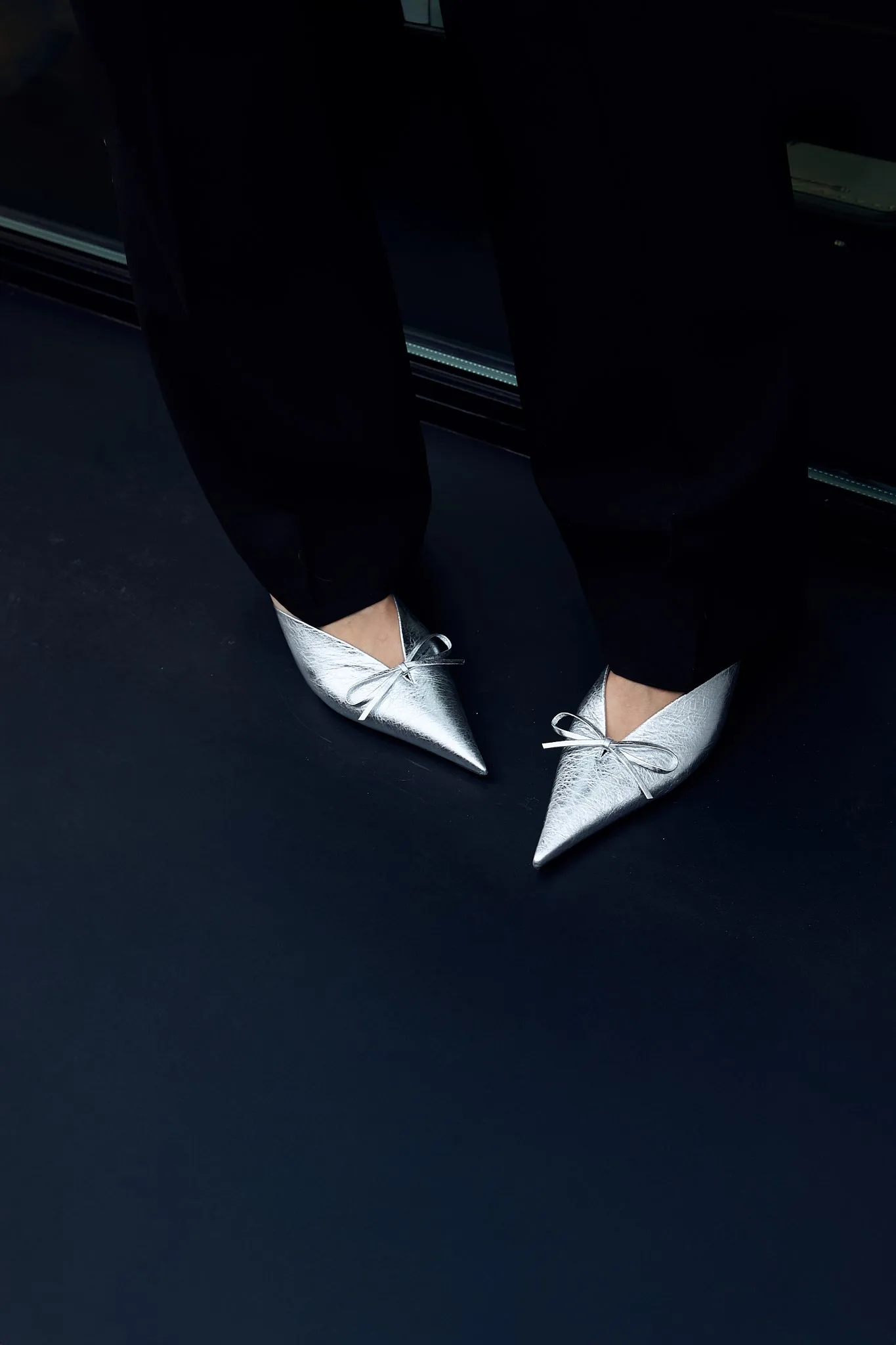 Balenciaga Women's Knife Bow 40mm Mule