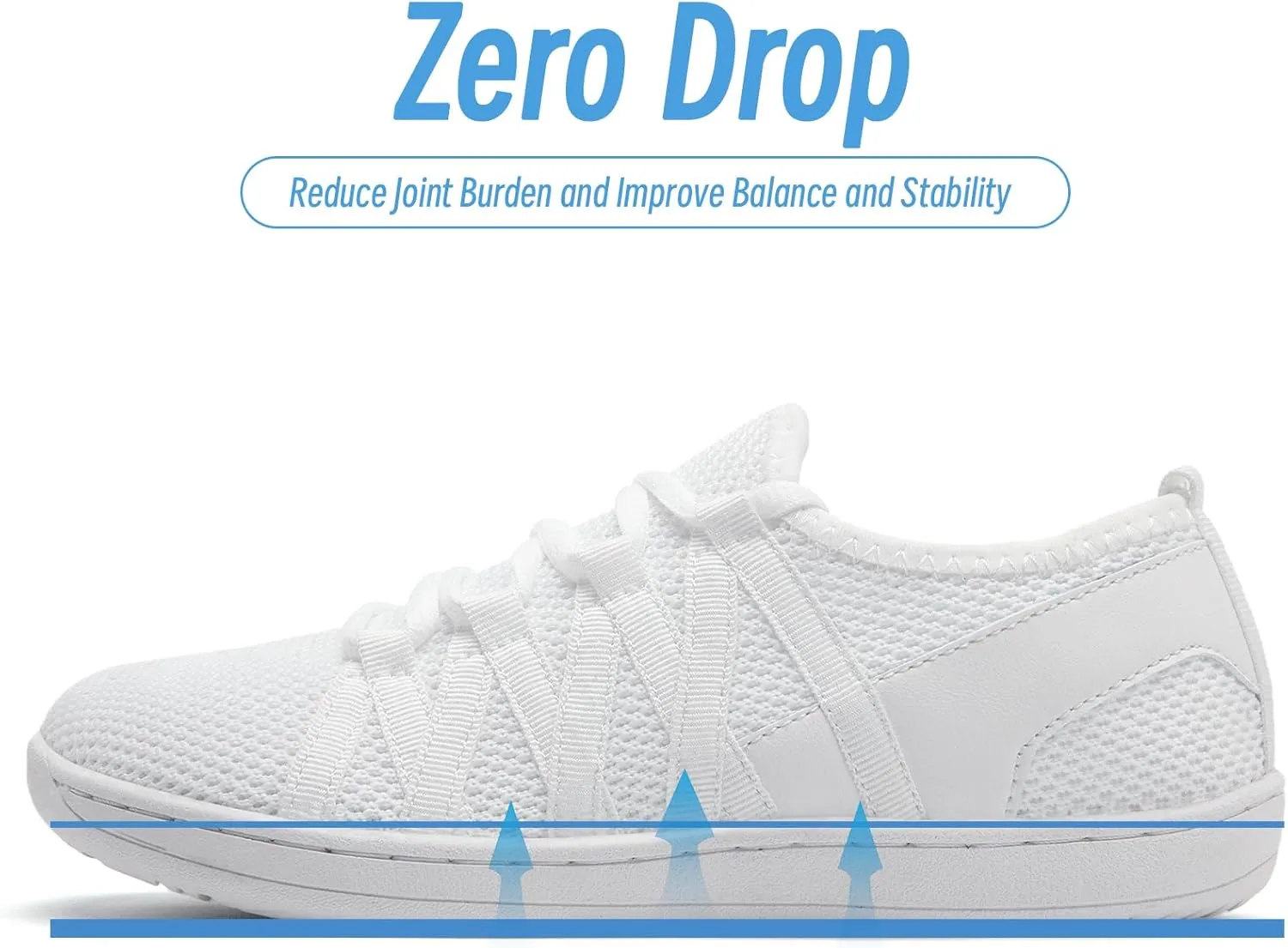 Barefoot Shoes for Womens Minimalist Fashion Sneaker Lightweight Wide Toe Box Zero-Drop Sole Tennis Walking Running Wokout Hike Shoes