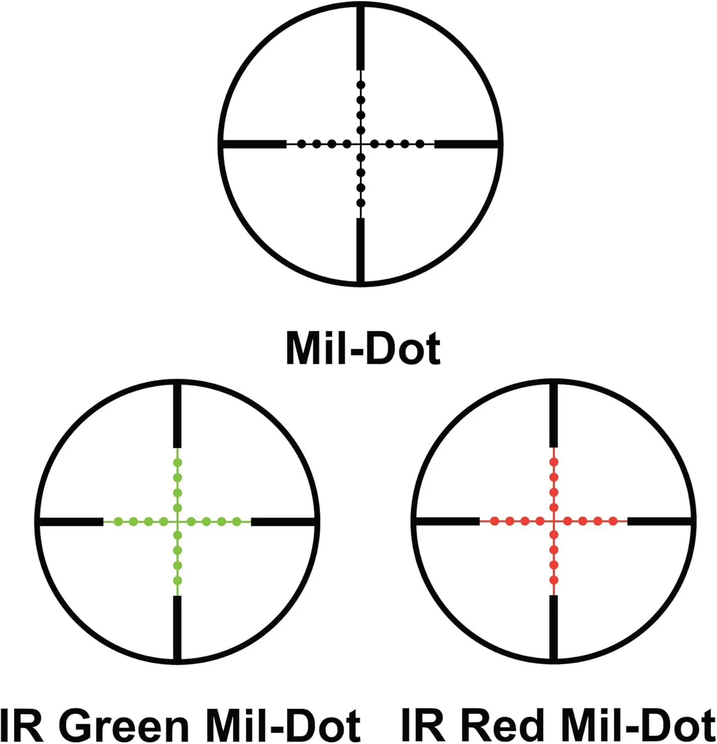 Barska Rifle Scope for Hunting & Target Shooting - Illuminated Reticle, Fully Multi-Coated Optics, with Scope Caps