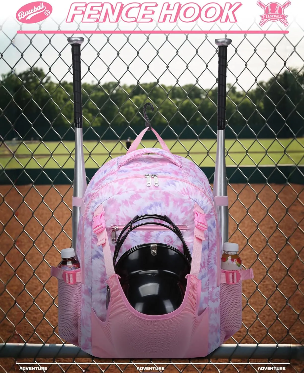 Baseball Softball Tball Backpack for Kids Boys Girls 5-8 8-12 12-14 Large Youth Bat Bag for Game Gear Storage Baseball Softball Equipment Back Pack with Separate Shoe Bag
