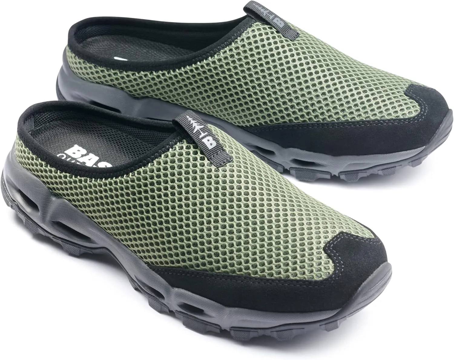 BASS OUTDOOR Men's Aqua Mesh Slide Water Shoe