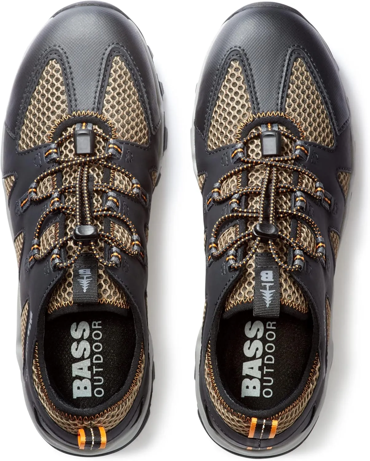 BASS OUTDOOR Men's Aqua Mesh Trail Water Shoe