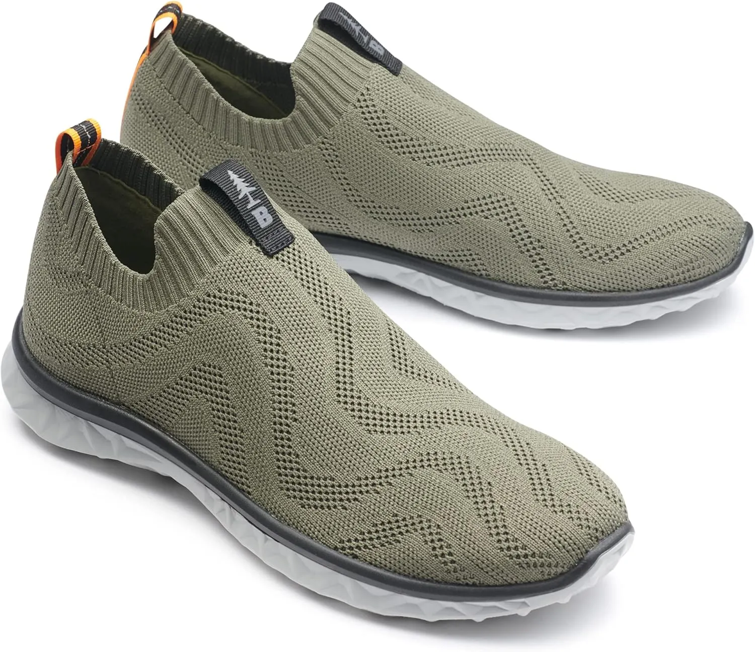 BASS OUTDOOR Men's Hex Knit Pull on Hiking Shoe