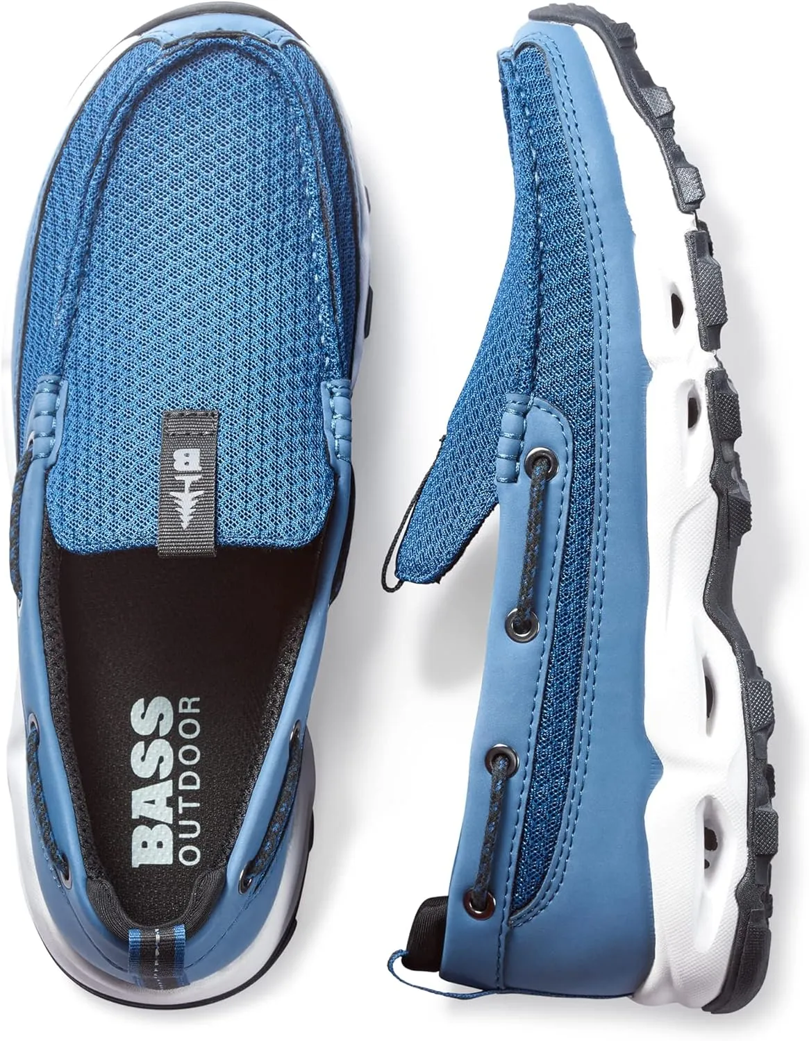 BASS OUTDOOR Men's Water Resistant Aqua Deck Shoe