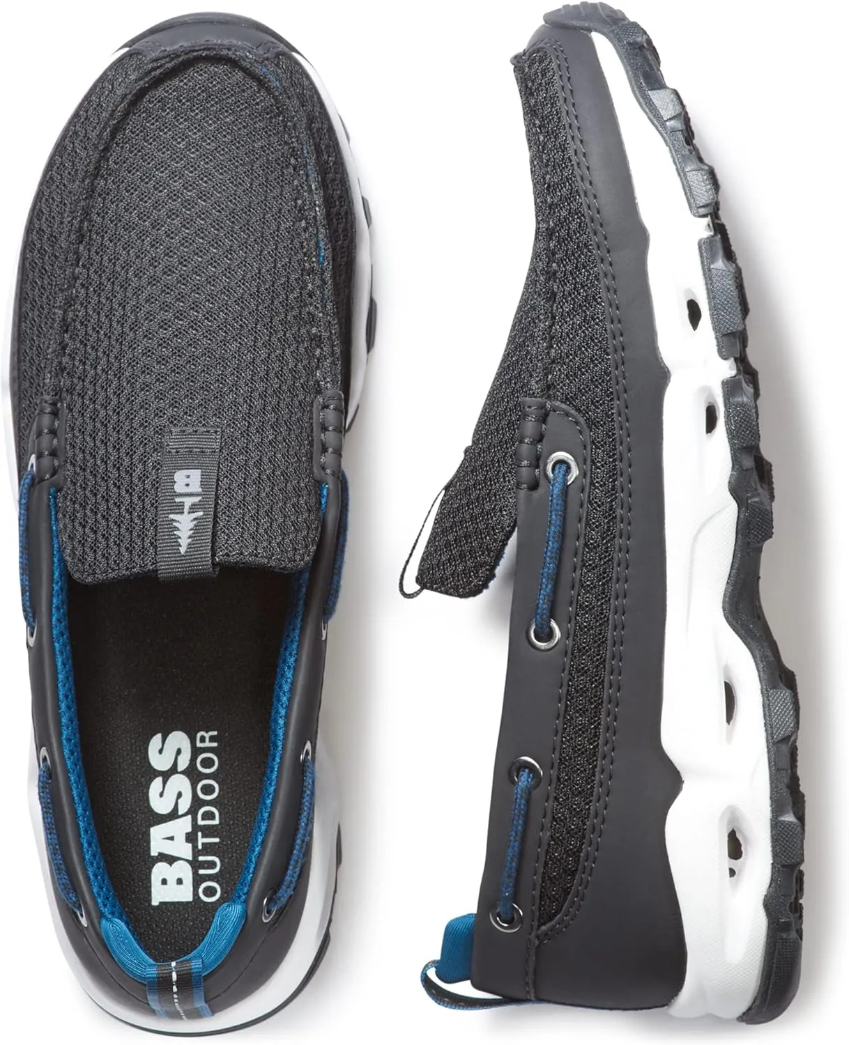 BASS OUTDOOR Men's Water Resistant Aqua Deck Shoe
