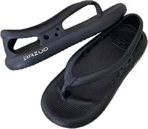 Bazuo Sandals Bazuo Non-Slip Slippers,2023 Summer New Beach Unisex Flops Sandals Comfort Walking Outdoor Couple Bathroom Slippers
