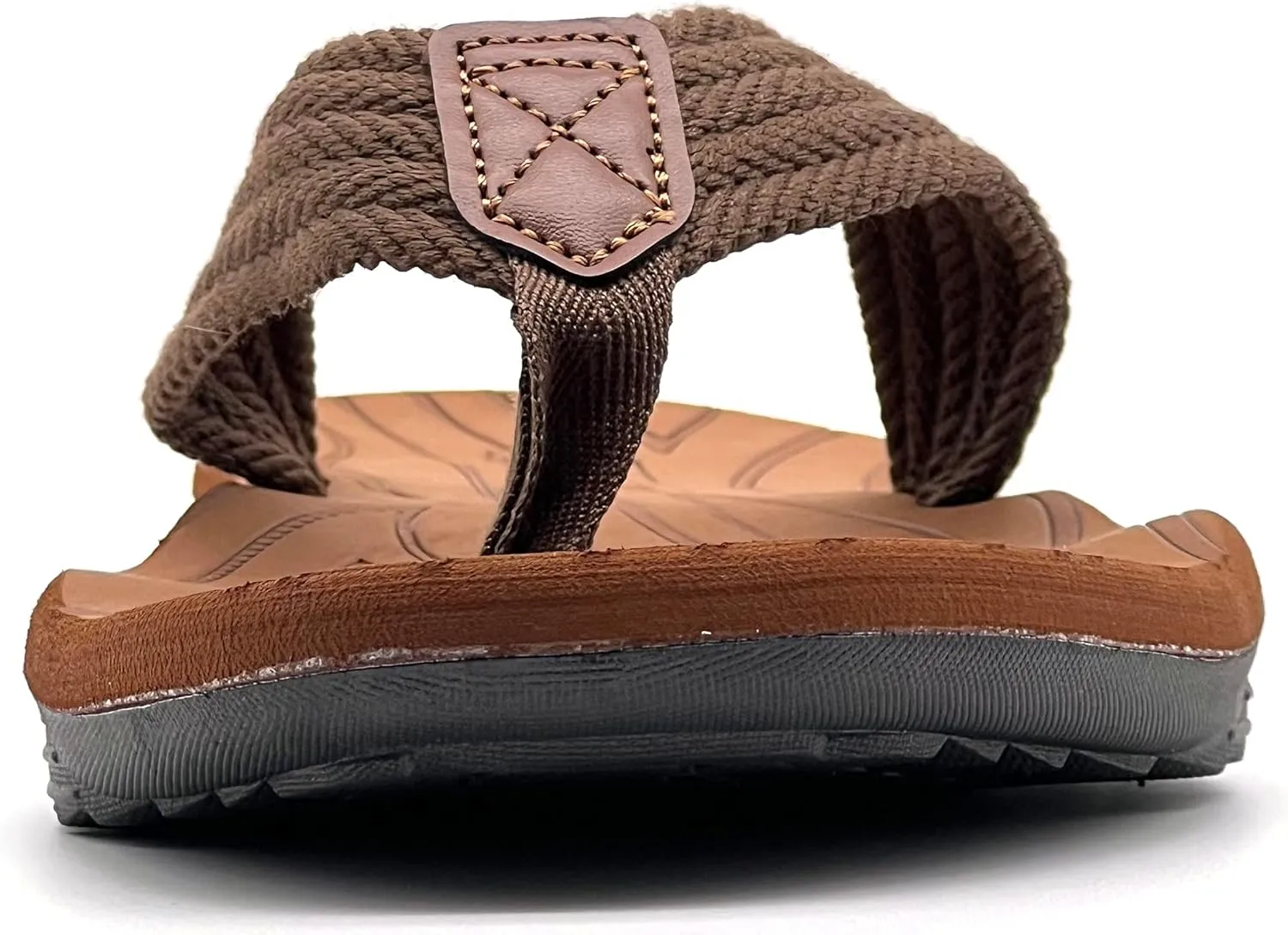 BEMGNAR Men's Flip Flops,Comfort Thong Sandals with Arch Support,Quick-Dry Non-Slip sliders for Outdoor Summer Beach