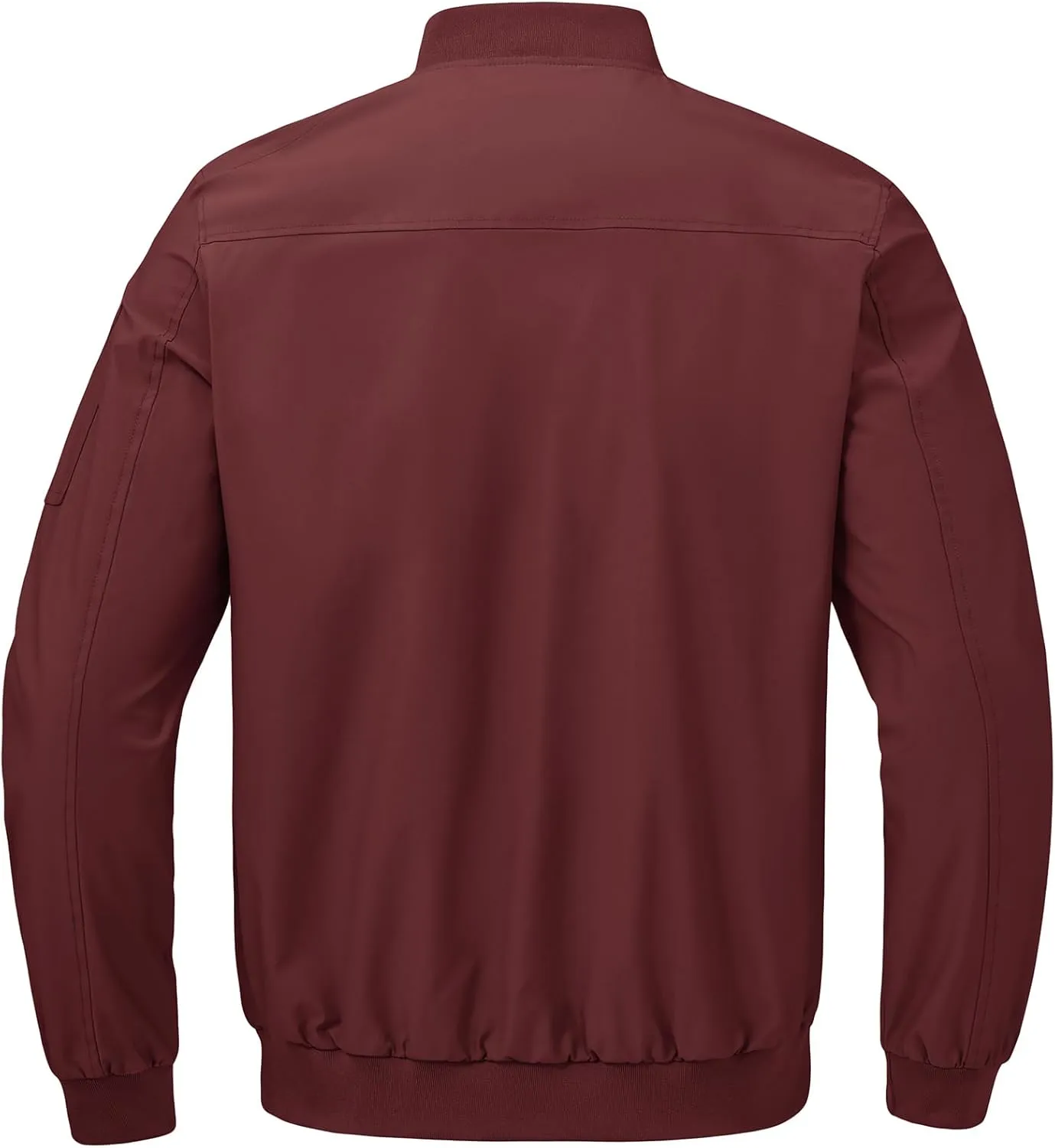 BGOWATU Men's Bomber Jacket Lightweight Windbreaker Jacket for Men Casual Fall Coat