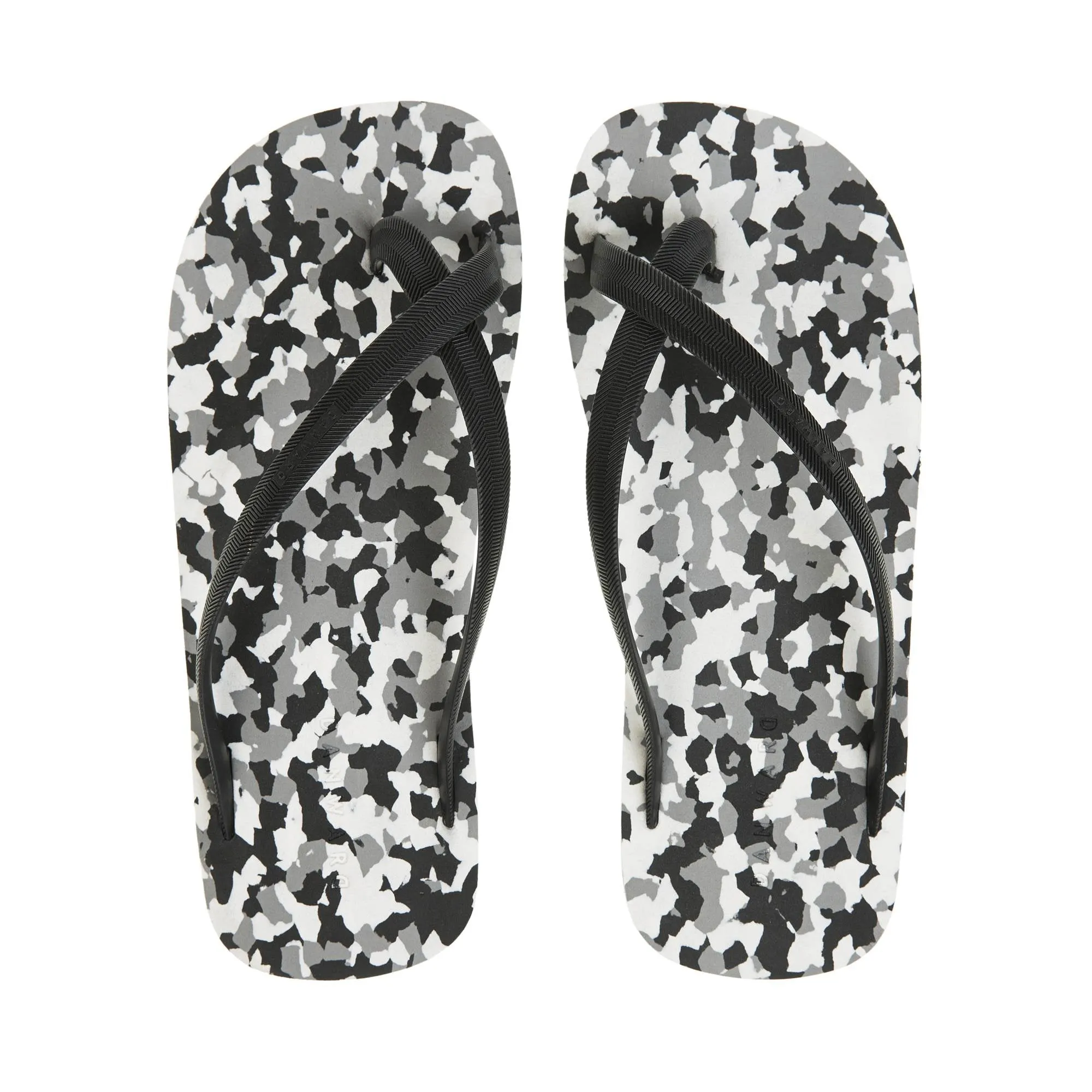 BICOLORED CROSS TOE FLIP-FLOP, CAMOUFLAGE