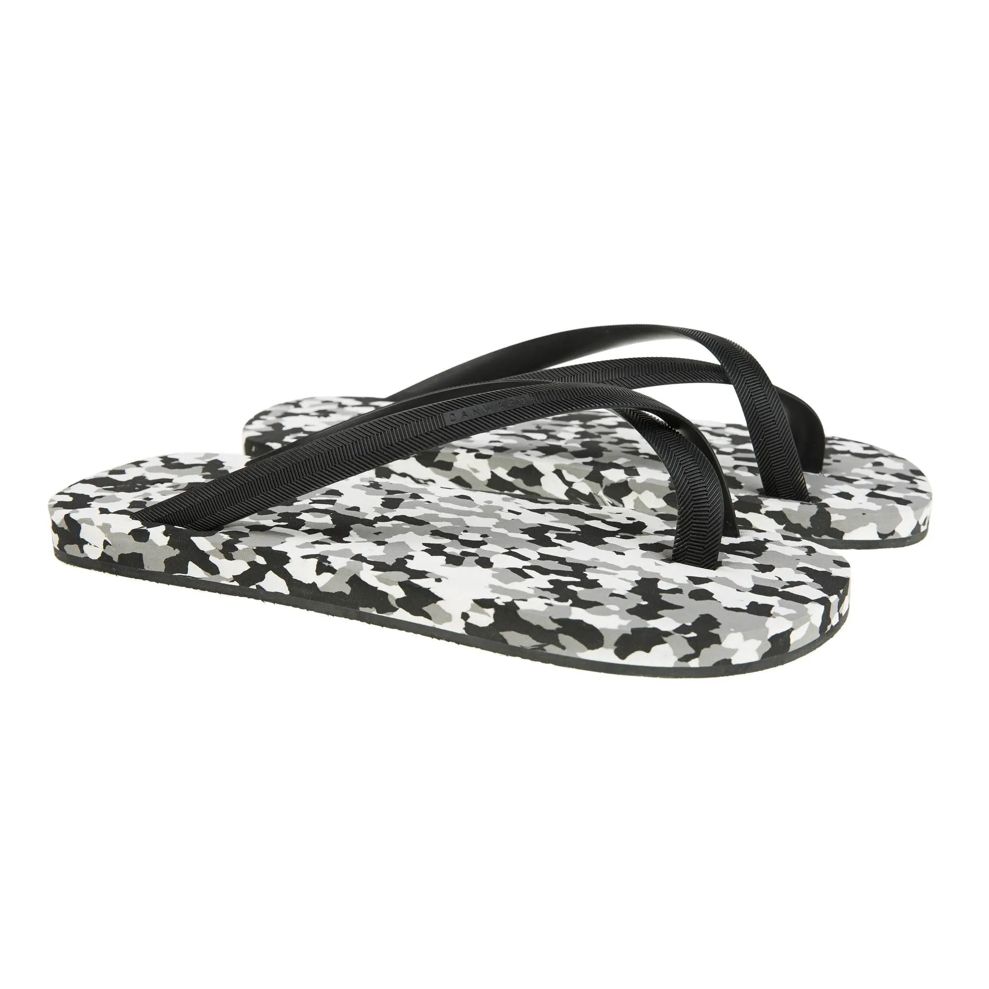 BICOLORED CROSS TOE FLIP-FLOP, CAMOUFLAGE