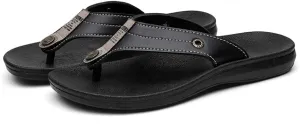 Bitiger Sandals Flip Flops Flip Flops for Men - Fashion Mens Beach Sandals Ourdoor & Functional Shower Shoes Indoor…