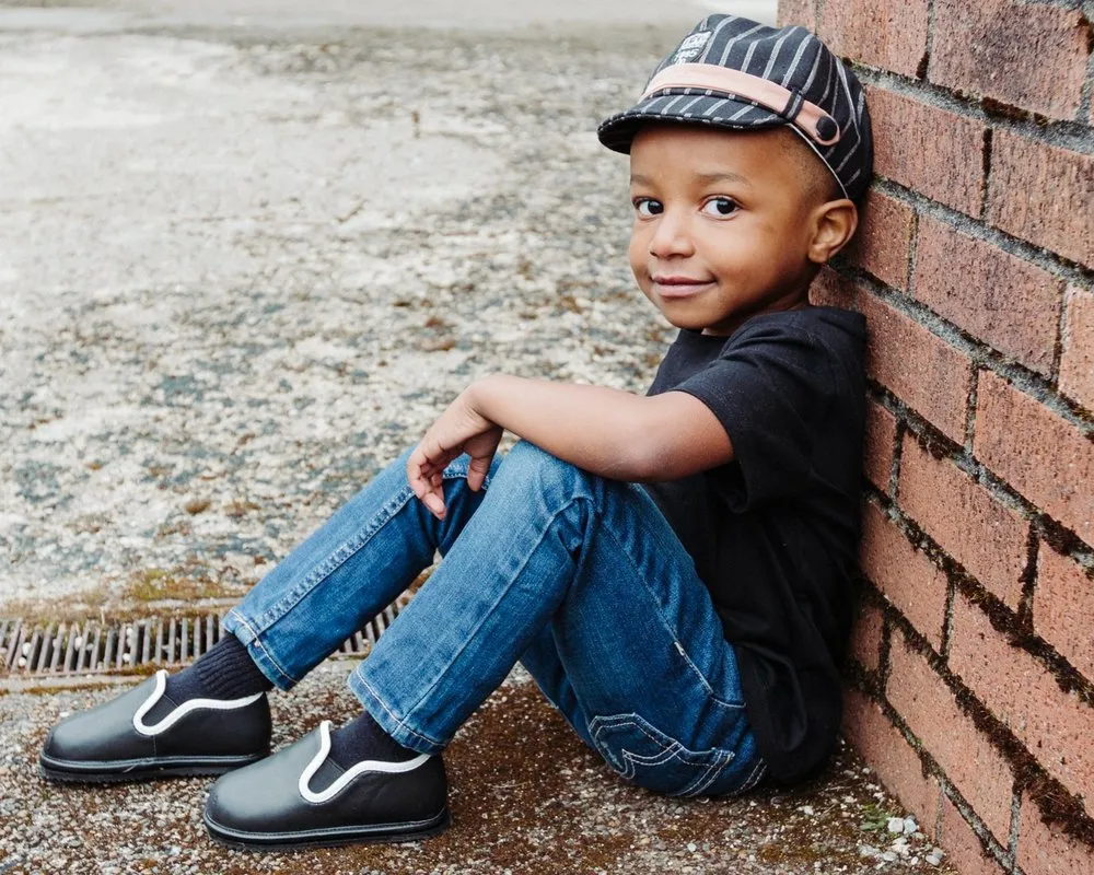 Black Slip-On