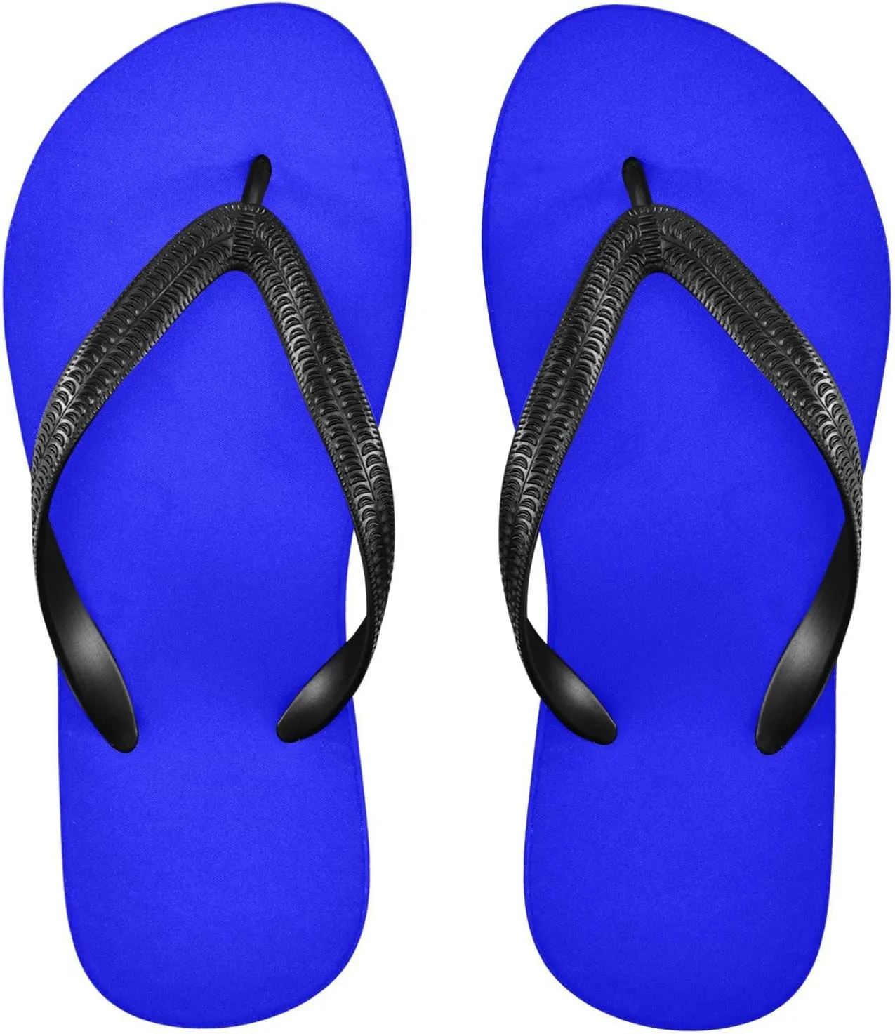 Black Solid Flip Flop Beach Summer Casual Sandal for Women & Men Shower Shoes