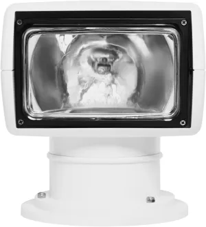 Boat Spotlight, Marine Spotlight Remote Control Search Light DC12V 100W, Halogen Searching Light Spot Lights For Trucks, 360° Rotating Waterproof Searchlight For Yachts, Coast Guard, Marine Police