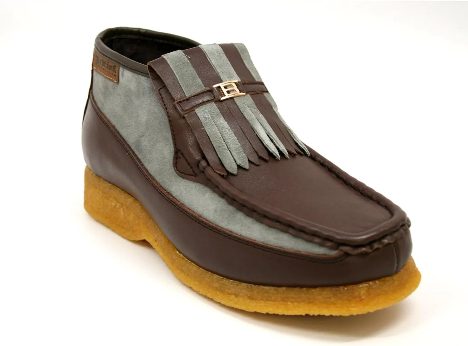 British Collection Men's Apollo Three Quarters Slip-On Leather Shoe