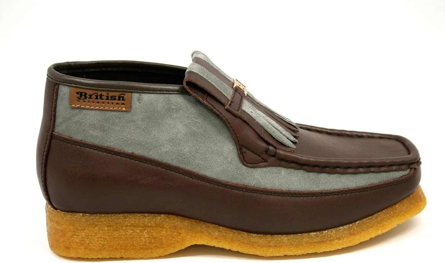 British Collection Men's Apollo Three Quarters Slip-On Leather Shoe