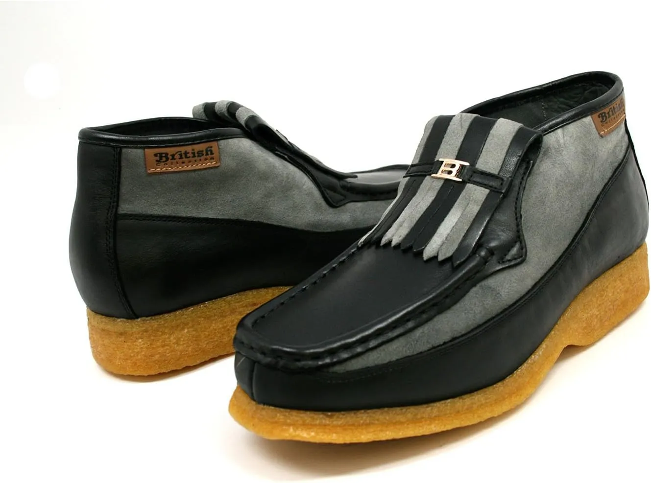 British Collection Men's Apollo Three Quarters Slip-On Leather Shoe