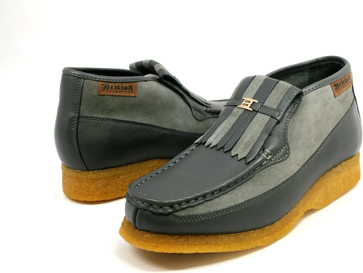 British Collection Men's Apollo Three Quarters Slip-On Leather Shoe