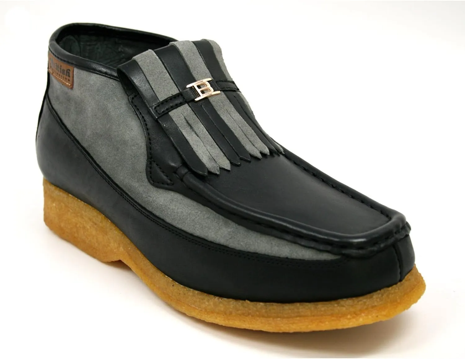 British Collection Men's Apollo Three Quarters Slip-On Leather Shoe